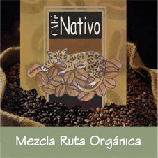 Café orgánico molido medio. 500 grms.